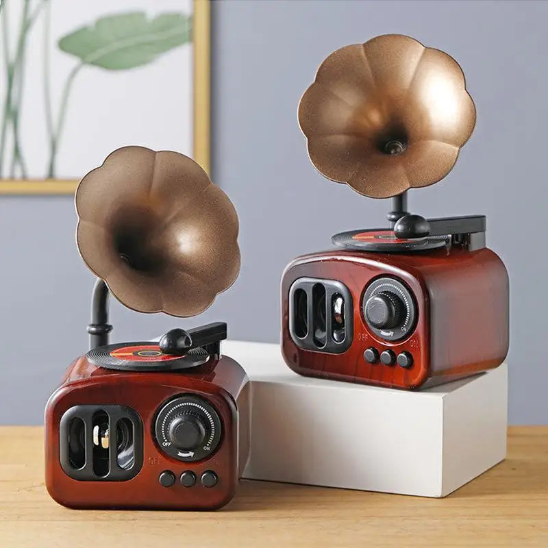 Vintage Phonograph Music Box
