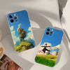 Howl's Moving Castle TPU Phone Case with Shockproof Clear Back