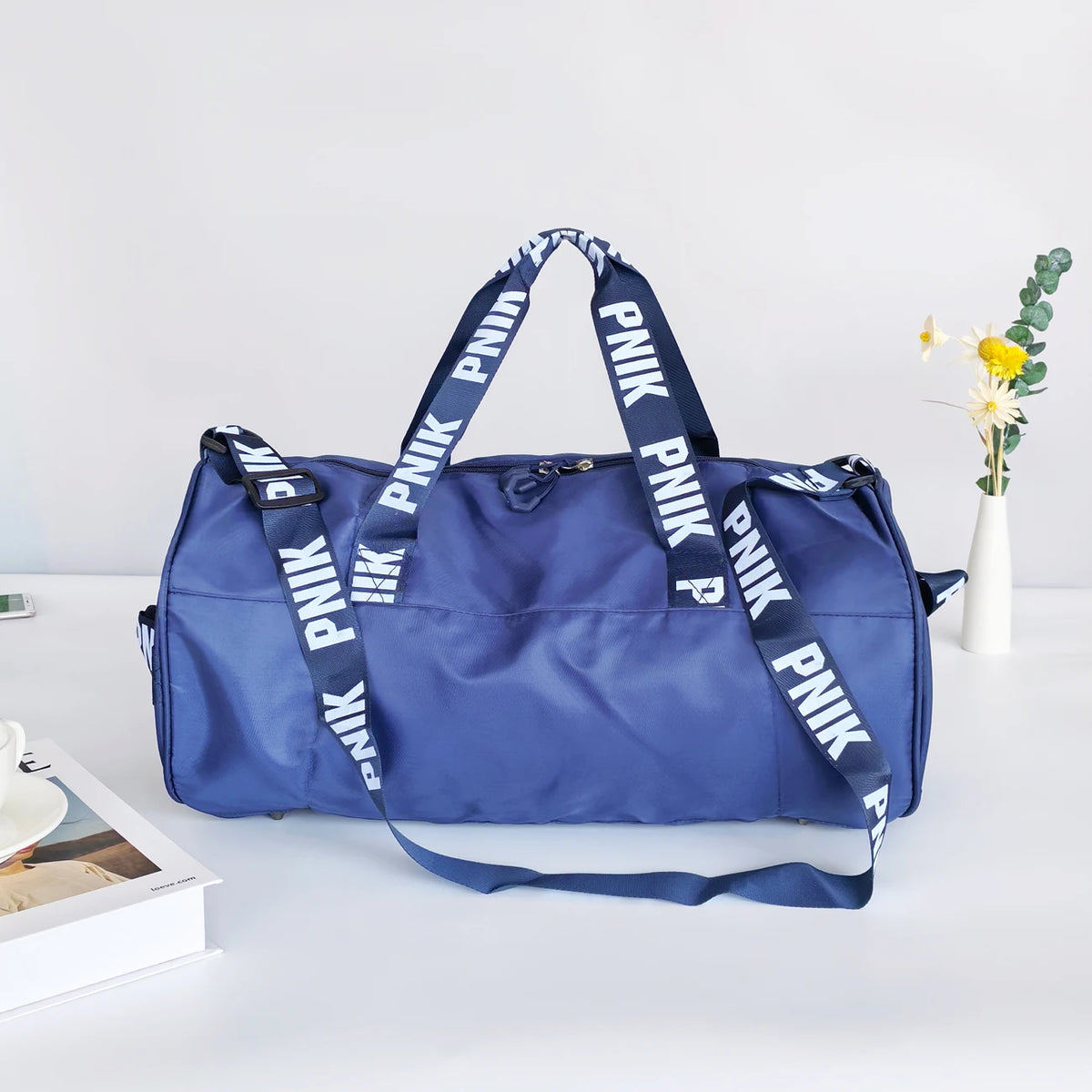 Versatile Printed Nylon Crossbody Travel Bag