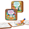 Set wiederverwendbare Wasser-Doodle-Bücher mit niedlichen Tierfiguren wie Panda, Fuchs und Hase.