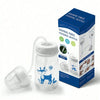 Hands-Free Self-Feeding Baby Bottle with Straw Brush (150ml)