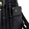 Vintage Leather Women's Backpack with Spacious Interior