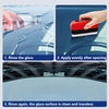 Car Windshield Oil Film Cleaning Brush with Sponge Applicator