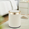 Step-On Trash Can with Lid – Durable Plastic Wastebasket for Home