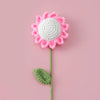 Handcrafted Crochet Tulip Bouquet – Artificial Knitted Flowers for Home Décor & Gifting