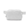 Cozy Fleece Crossbody Belt Bag
