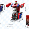 2-in-1 Transforming RC Car & Robot with LED Lights