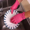 Pink Nitrile Disposable Gloves – Latex-Free, Waterproof, Multi-Purpose Cleaning & Household Protection