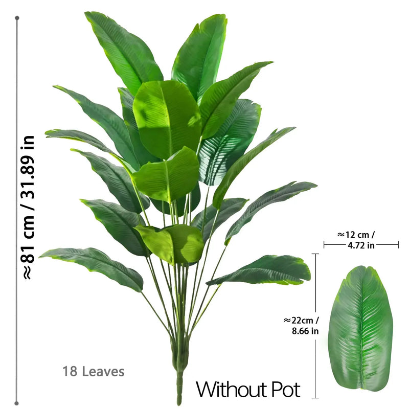 Large Artificial Bird of Paradise Floor Plant