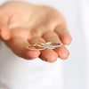 Thin Stackable Eternity Wedding Ring