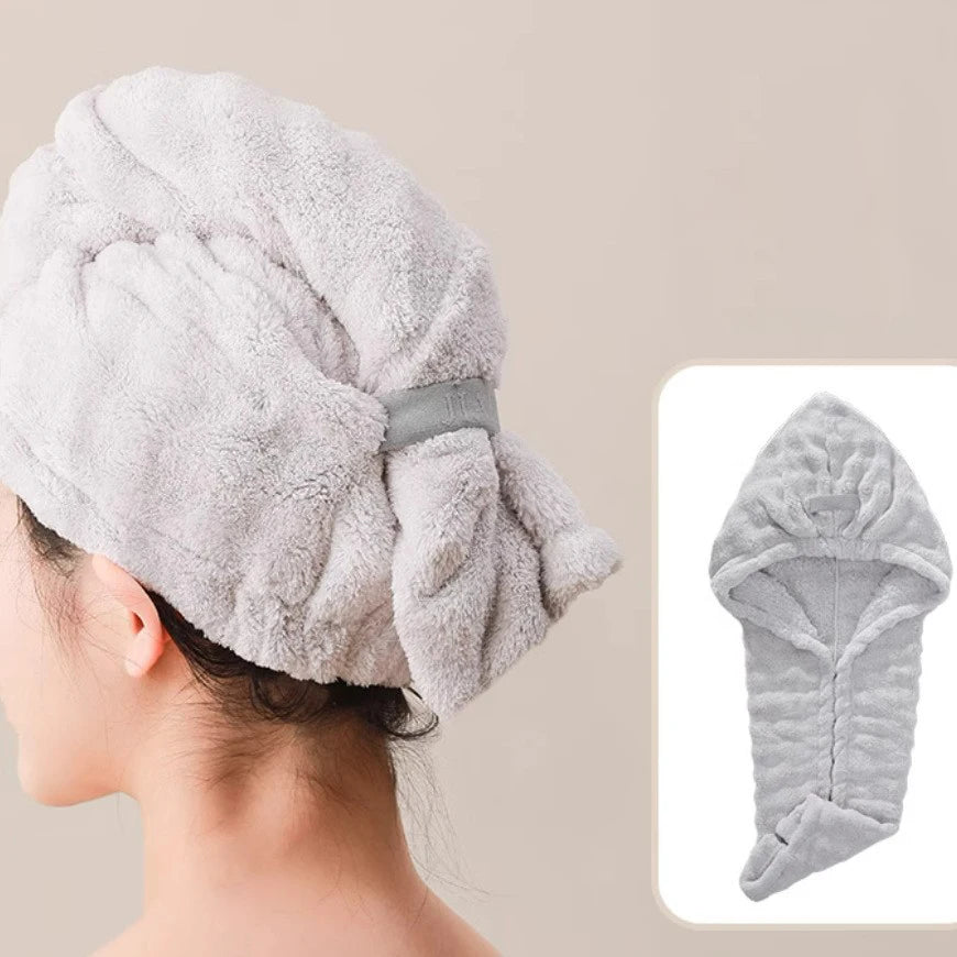 Microfiber Hair Drying Towel Wrap for Women