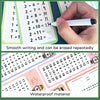 Self-Check Multiplication Flash Cards with Pens