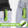 Folding Utility Knife 3-Pack with Quick-Change Blades and Belt Clip