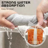 Double-Layer Steel Wire Cleaning Cloth with Microfiber Mesh