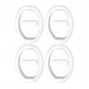 Door Lock Rubber Sleeve Protective Pads for Cars