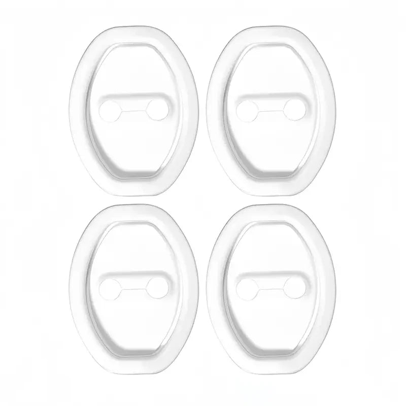 Door Lock Rubber Sleeve Protective Pads for Cars