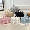 Quilted Puffer Tote Bag with Adjustable Strap