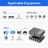 Gigabit Ethernet Splitter 1 to 4 Port Network Switch Hub