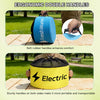 Ergonomic double handles on a blue FreshWater bag and a yellow Electric bag for enhanced comfort and portability.