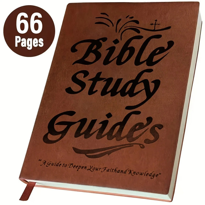 Faith Growth Journal with Faux Leather Cover