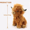 Adorable Highland Cow Plush Toy – Soft and Cuddly 25cm Companion