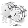 Countersunk Neodymium Disc Magnets with Center Hole