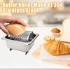 Stainless Steel Butter Roller with Base