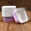Vasitos desechables para cupcakes con tapa