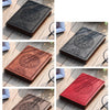 Retro A6 Faux Leather Notebook with Elastic Closure