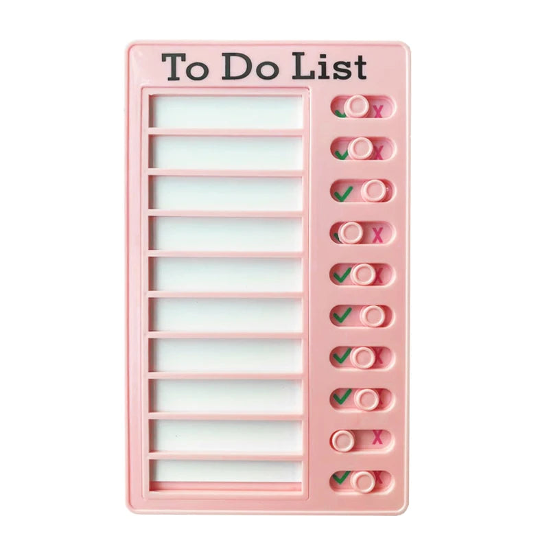 Reusable Kids Chore Chart with Daily Task Checklist