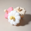 Flower-Shaped Silicone Baby Teether with Easy-Grasp Handle
