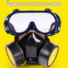Half-Face Respirator with Dual Organic Vapor Filters