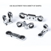 Stubby Ratcheting Wrench Set with Flex Heads (5-Piece Metric)