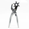 Heavy-Duty Leather Hole Punch Tool with 6 Interchangeable Sizes