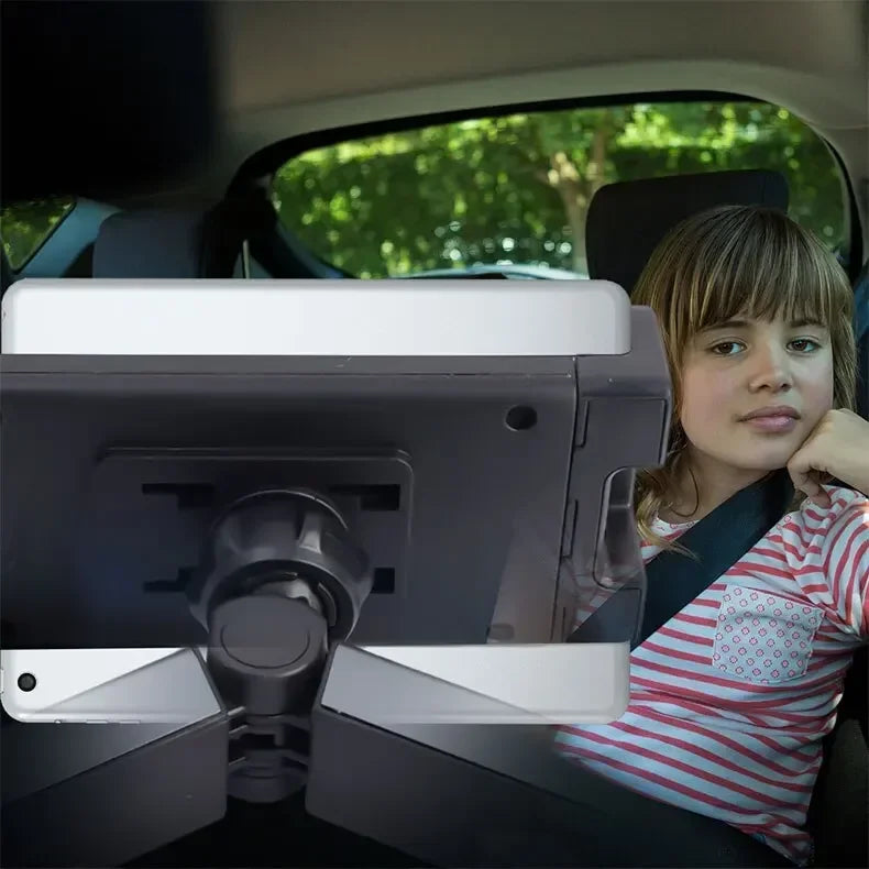 Adjustable Car Headrest Tablet and Phone Mount