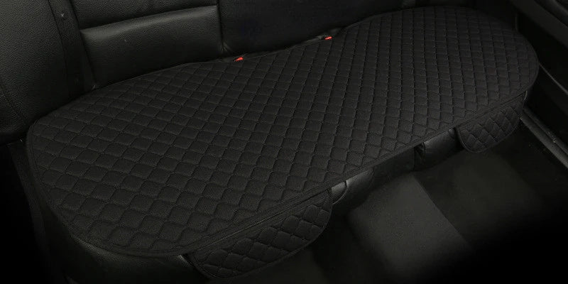 Breathable Linen Front Car Seat Cover