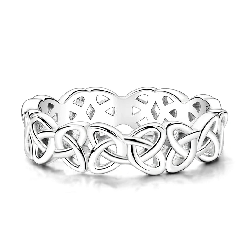 925 Sterling Silver Celtic Knot Ring