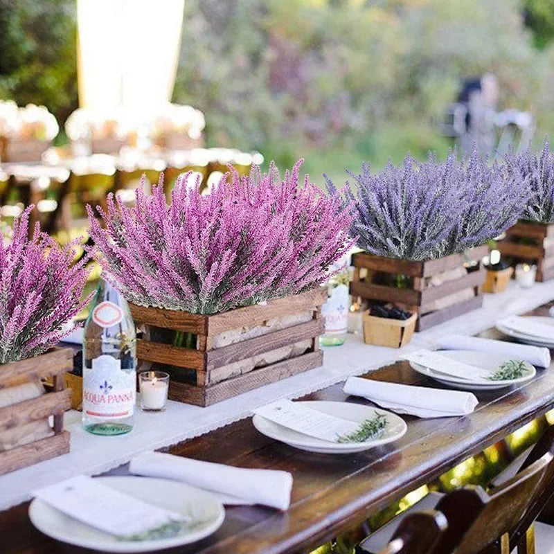 Provence Lavender Artificial Flowers for Home and Event Decor