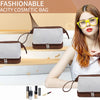 Large-Capacity Waterproof Travel Makeup Bag with Durable PU Leather & Smart Organization