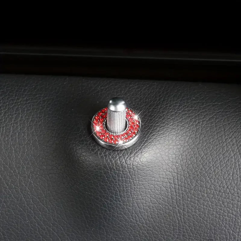 Crystal Car Door Lock Pin Covers for Mercedes-Benz
