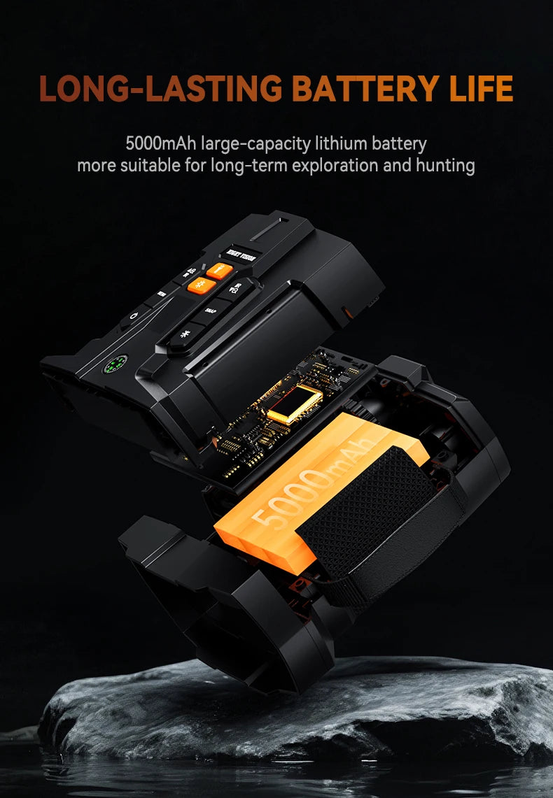 4K Night Vision Binoculars with 4.5" HD Screen and 800m Range
