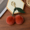 Plush Cherry Handbag Charm