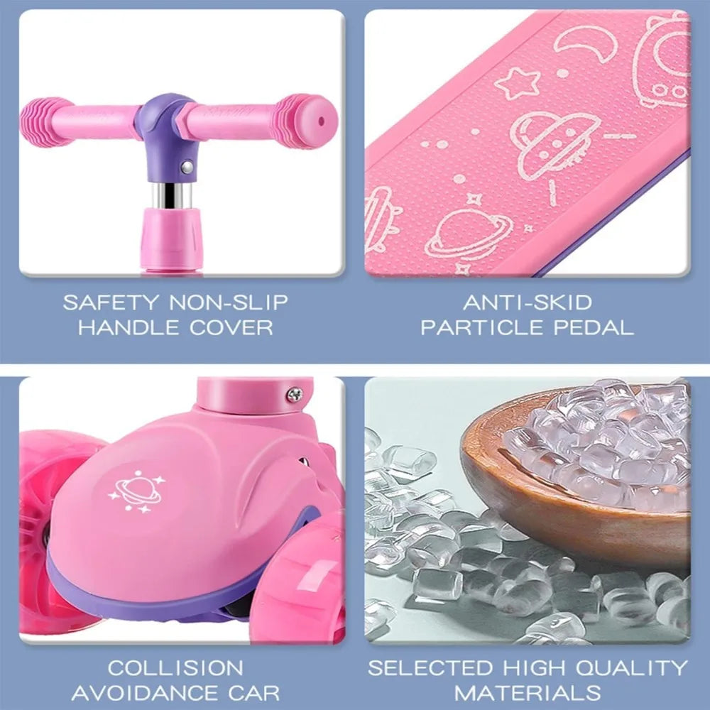 2-in-1 Adjustable Kids Scooter (Sit or Stand)