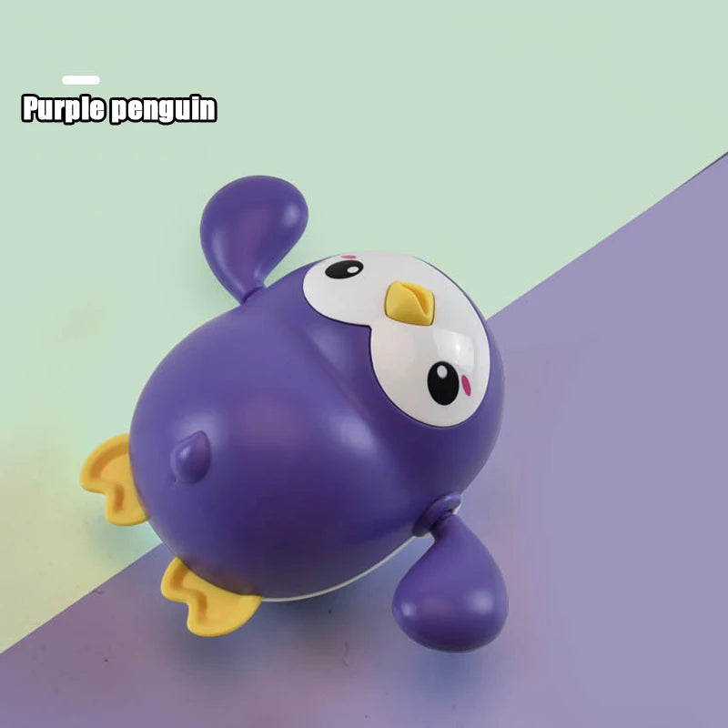 Wind-Up Swimming Animal Bath Toys for Toddlers