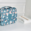 Floral Print Waterproof Hanging Travel Toiletry Bag