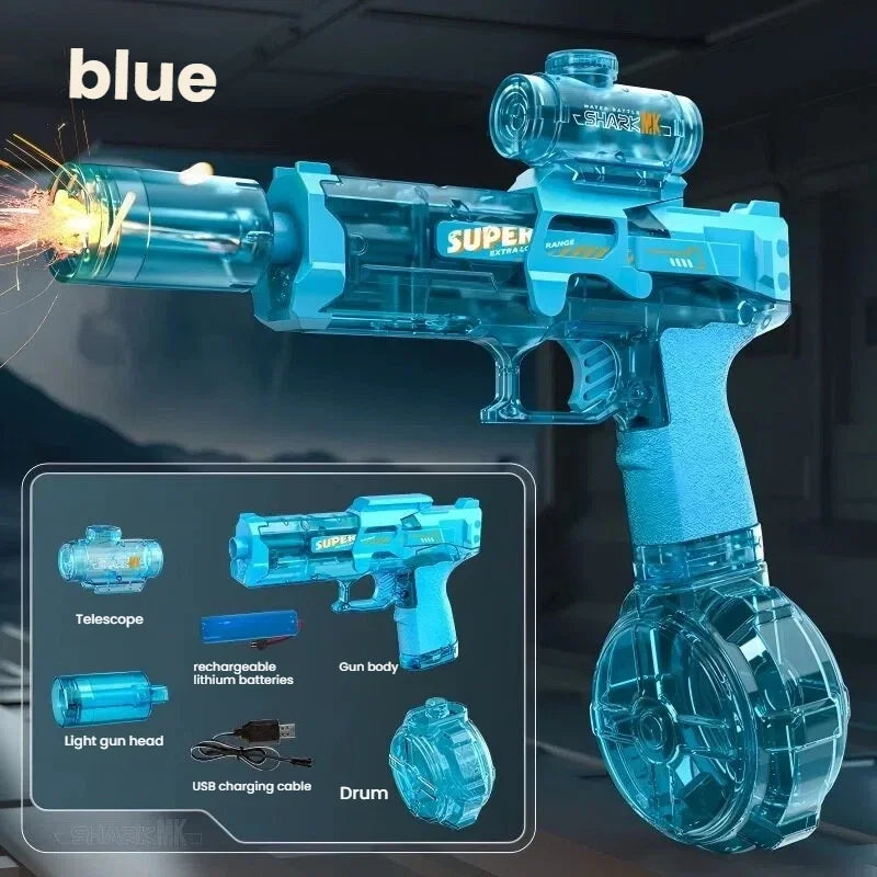 LED Electric Water Blaster with Continuous Firing