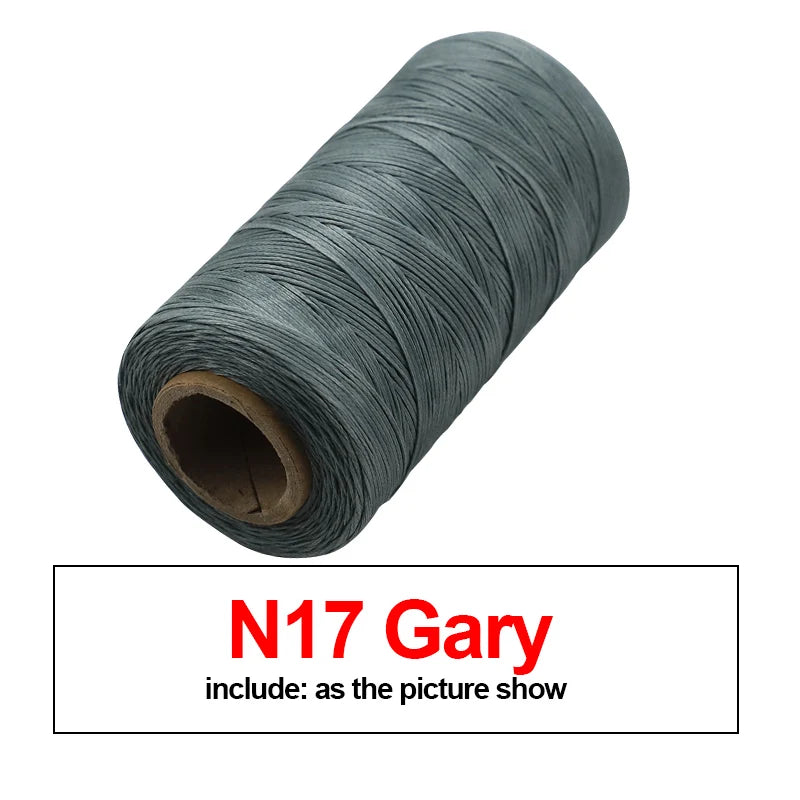 Flat Waxed Thread Spool for Leathercraft and DIY Projects