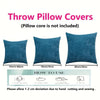 Modern Corduroy Cushion Covers with Hidden Zipper