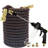 Tuyau d'arrosage extensible avec pistolet mousse