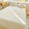 Organic Cotton Percale Bed Sheet Set with Pillowcases